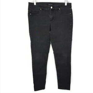 White House Black Market Skinny Regular Jeans M Vintage Wash